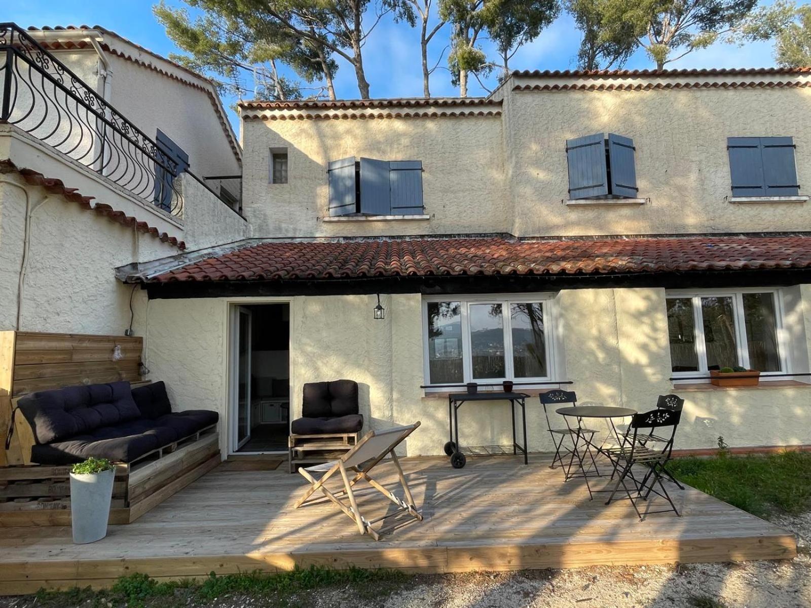 La Solane - Grande Maison Sous Les Pins Six-Fours-les-Plages Exterior foto